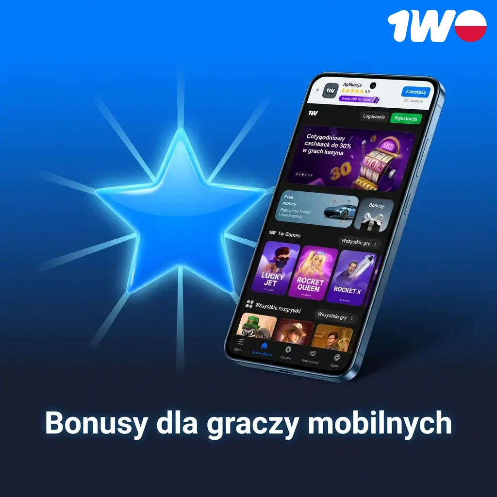 Bonusy dla graczy mobilnych – bonus powitalny 600% i 500 darmowych spinów na 4 depozyty