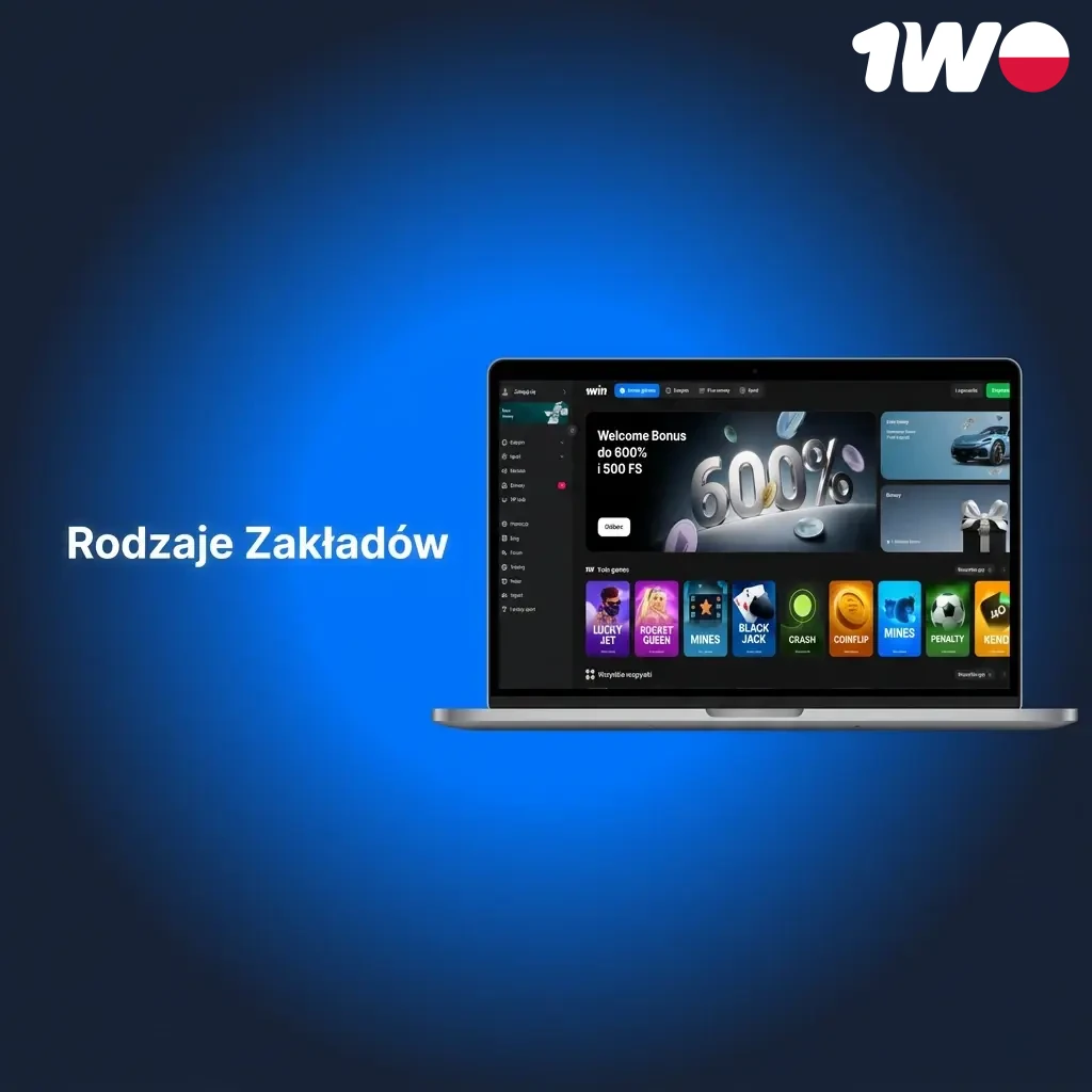 Poznaj różne rodzaje zakładów w 1w, dopasuj strategię do swoich preferencji.