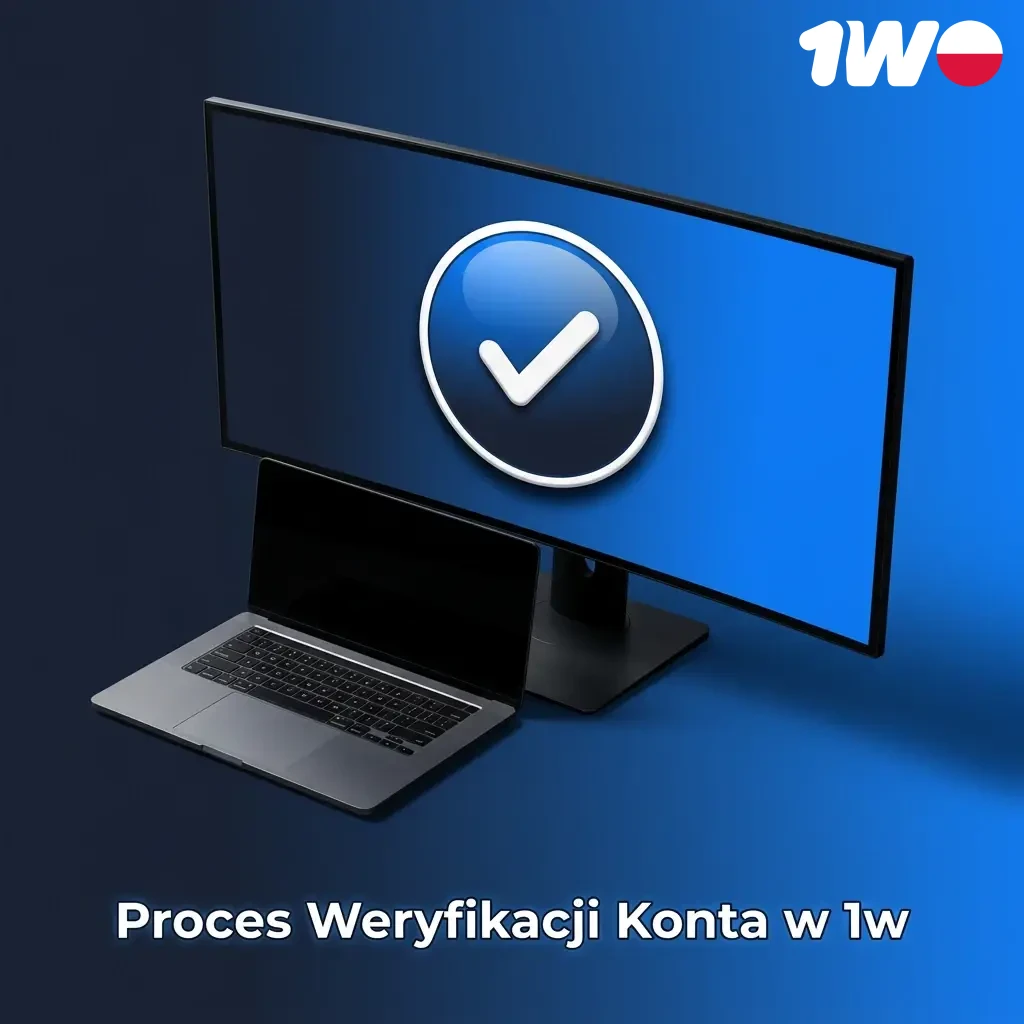 Przejdź weryfikację konta w 1w, chroń swoje środki przed nieautoryzowanym dostępem.
