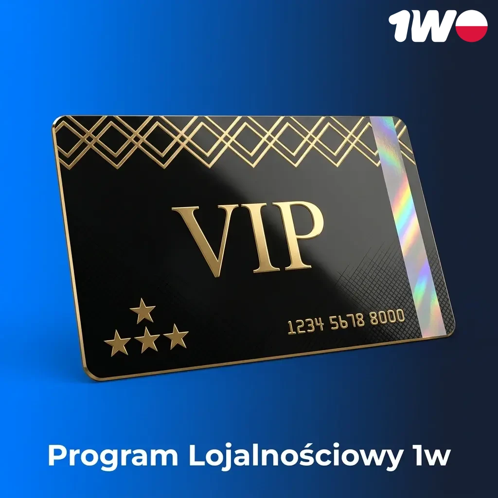 Program lojalnościowy 1w – system punktów VIP z cashbackiem, bonusami i nagrodami dla aktywnych graczy kasyna