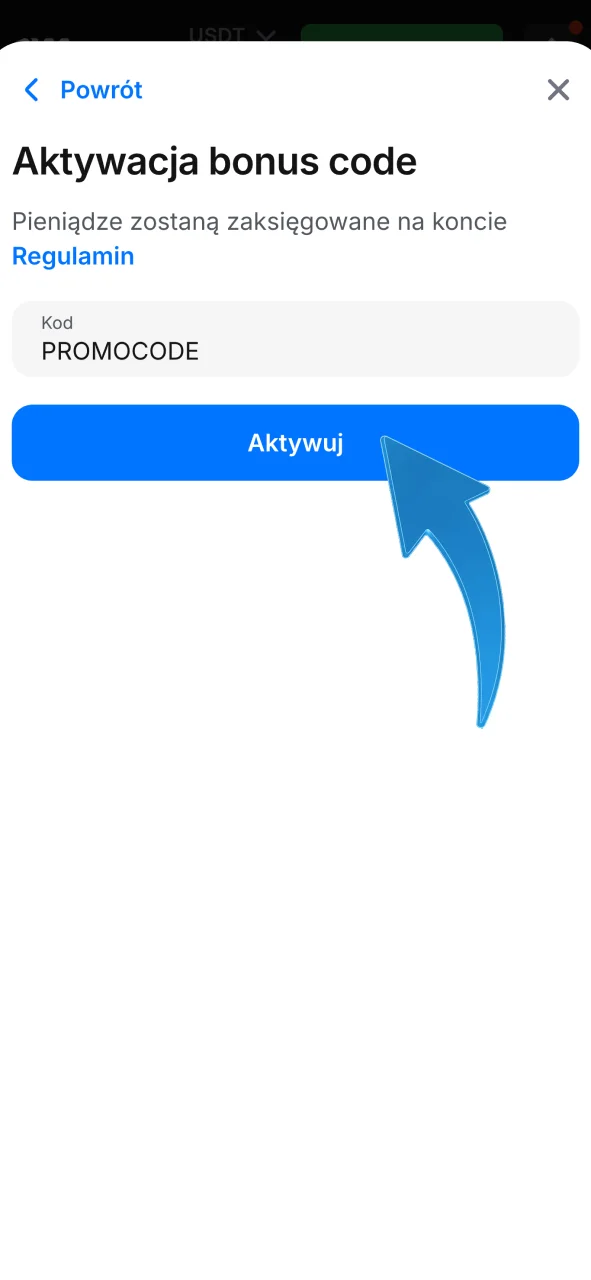 Aktywuj swój kod w ustawieniach konta 1w, zyskaj dostęp do ekskluzywnych ofert specjalnych.