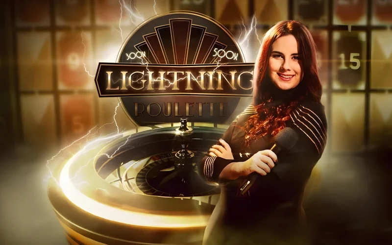 Zagraj w Lightning Roulette w 1w, poczuj dreszcz emocji i traf mnożniki o dużej wartości.