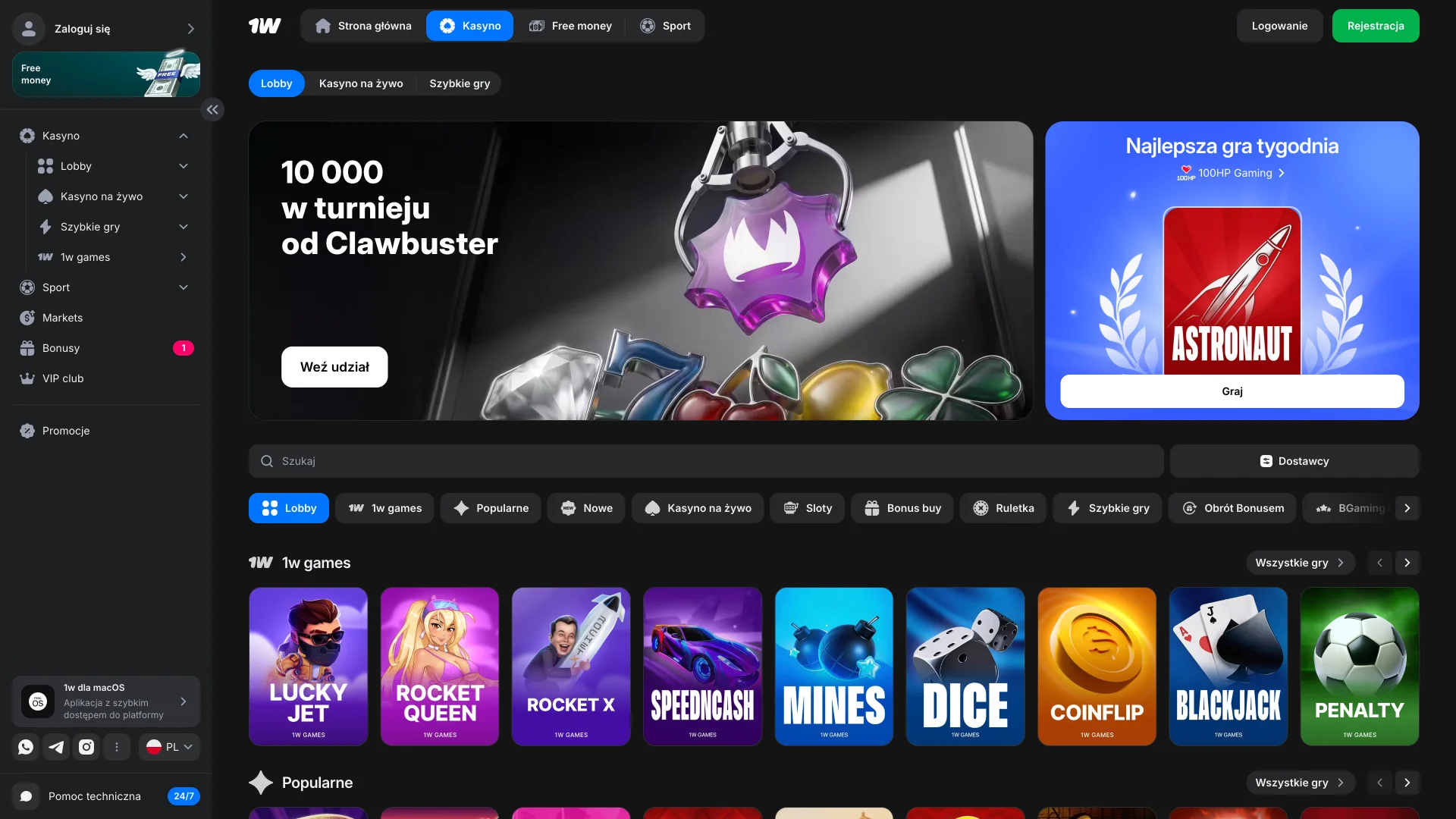 Zobacz ofertę kasyna w 1w, wybierz ulubione automaty i poczuj prawdziwe emocje.